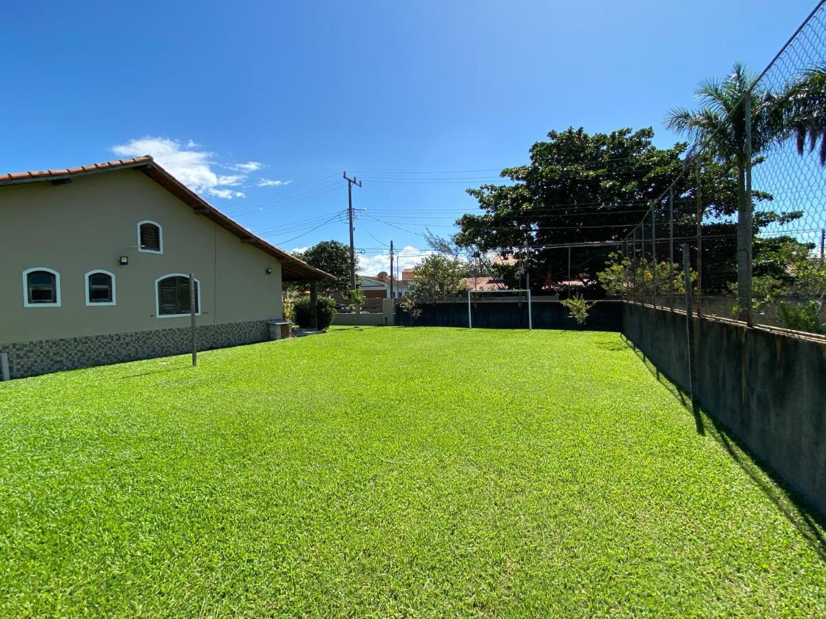 Casa Bem Espacosa Com Piscina, Campo De Futebol E Area Gourmet A Um Quarteirao Da Lagoa De Praia Seca Araruama Exterior foto